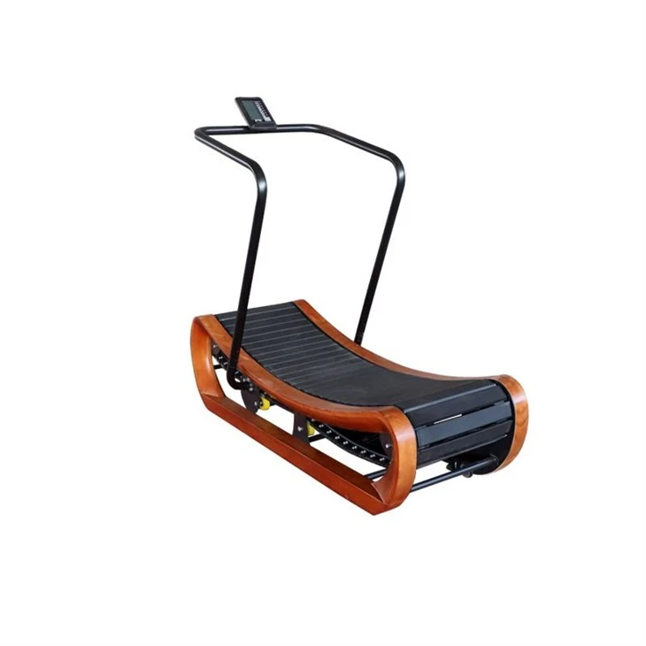 5-self-power wooden treadmill