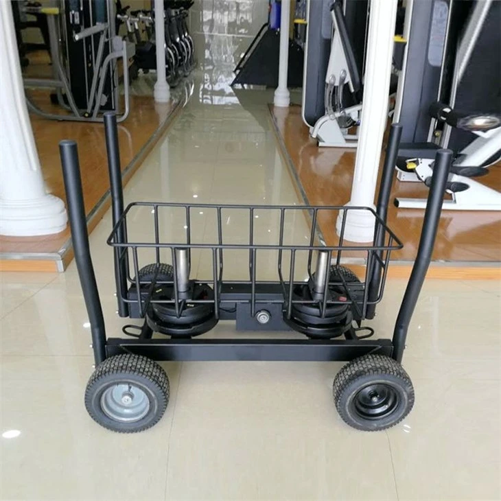 Power Training Tank Sled With Basket